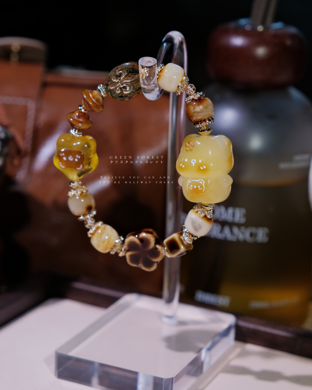 【𝐇𝐨𝐧𝐞𝐲 𝐅𝐢𝐥𝐥𝐢𝐧𝐠・琥珀 — 蜂蜜夾心小熊🍯】原創設計｜文玩系列