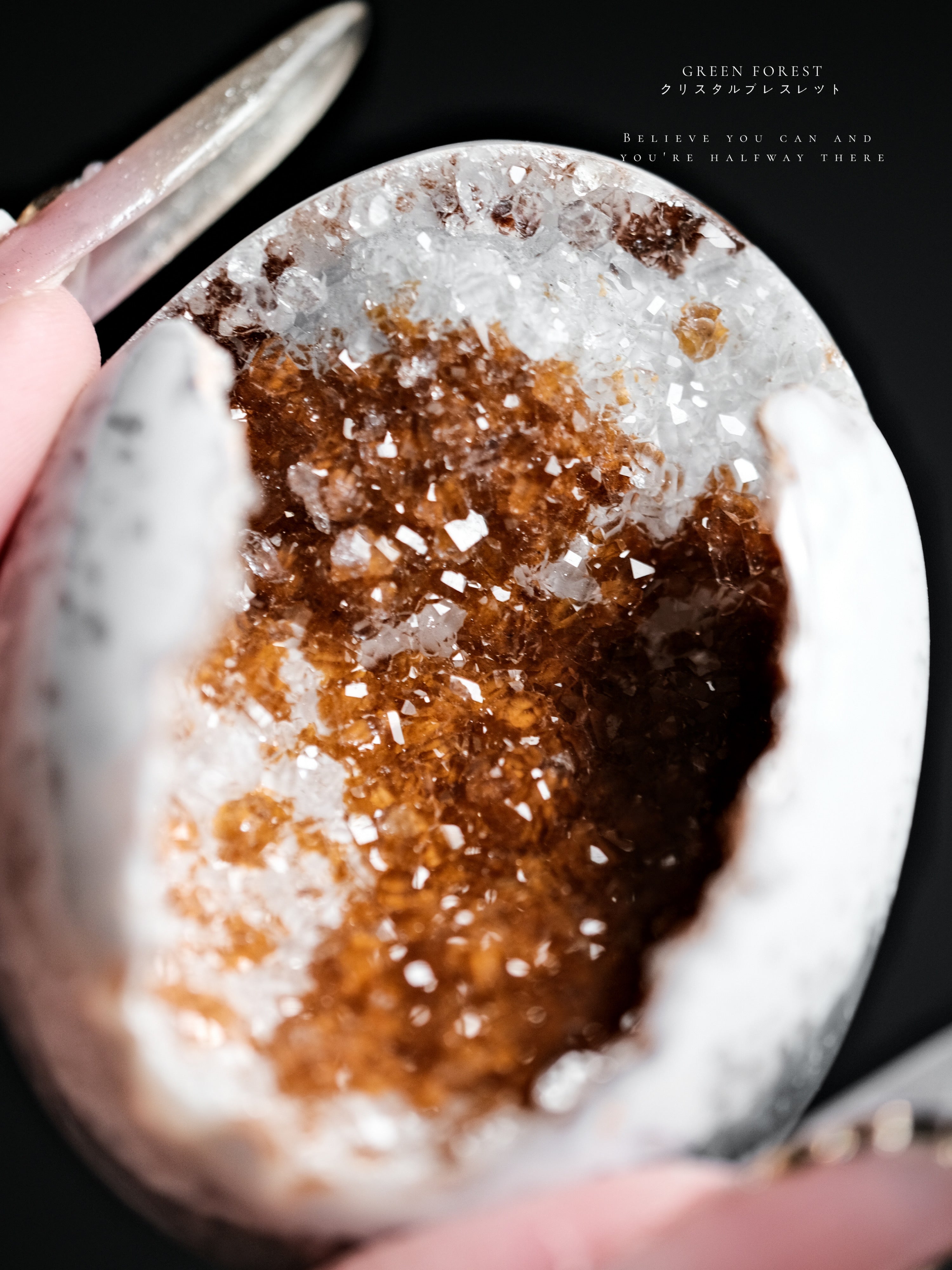 《𝐄𝐌𝐁𝐄𝐑・餘燼》 破殼蛋形｜水晶瑪瑙系列