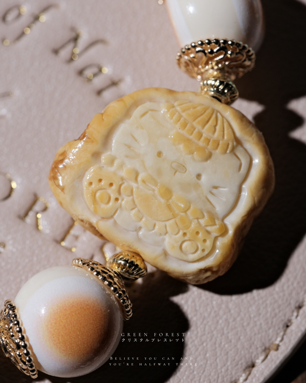 【𝐁𝐢𝐬𝐜𝐮𝐢𝐭 𝐊𝐢𝐭𝐭𝐲・蜜蠟 — 餅乾小貓🥪】原創設計｜文玩系列