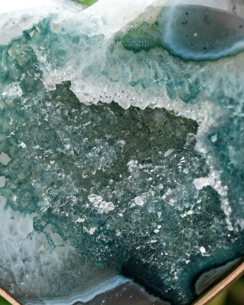 【 𝐎𝐜𝐞𝐚𝐧 𝐇𝐞𝐚𝐫𝐭 · 海洋之心🌊 】 將海浪永遠封存在瑪瑙晶石之中 🩵