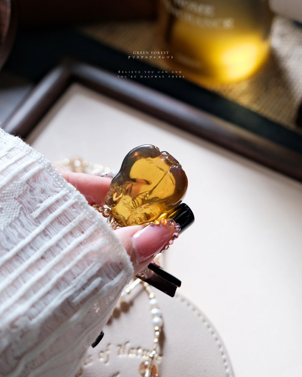 【𝐆𝐨𝐥𝐝𝐞𝐧 𝐏𝐢𝐱𝐢𝐮・琥珀 — 金黃貔貅💛】文玩系列