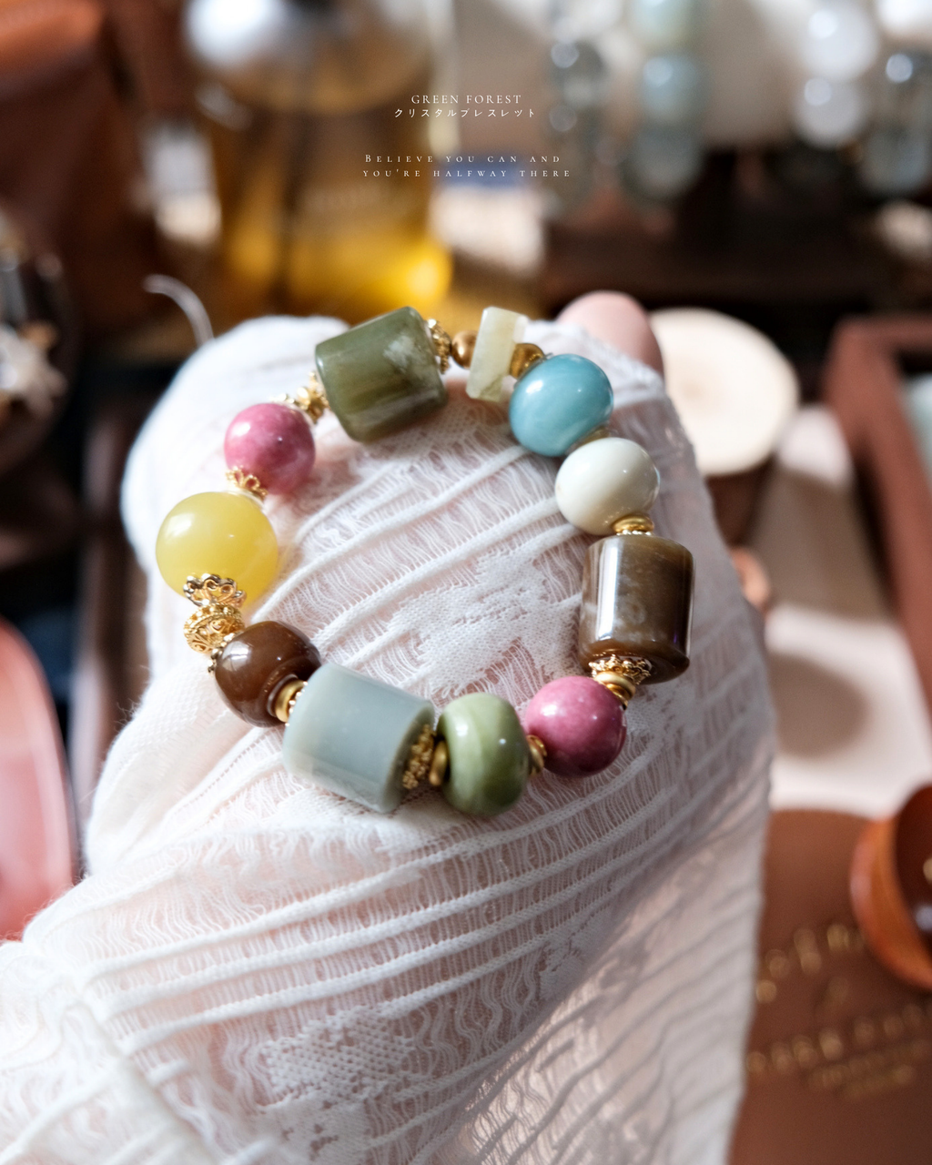 【𝐂𝐚𝐧𝐝𝐲 𝐆𝐚𝐫𝐝𝐞𝐧・彩虹糖豆🍬】文玩系列｜和田玉
