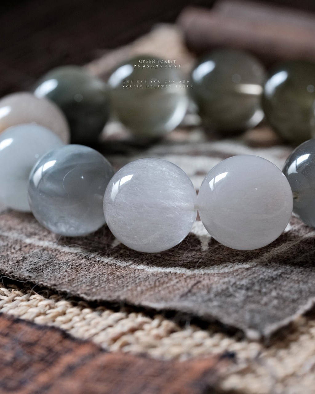 【 𝐀𝐟𝐭𝐞𝐫 𝐑𝐚𝐢𝐧・雨後晨霧 🍃】 大MM兔毛水晶