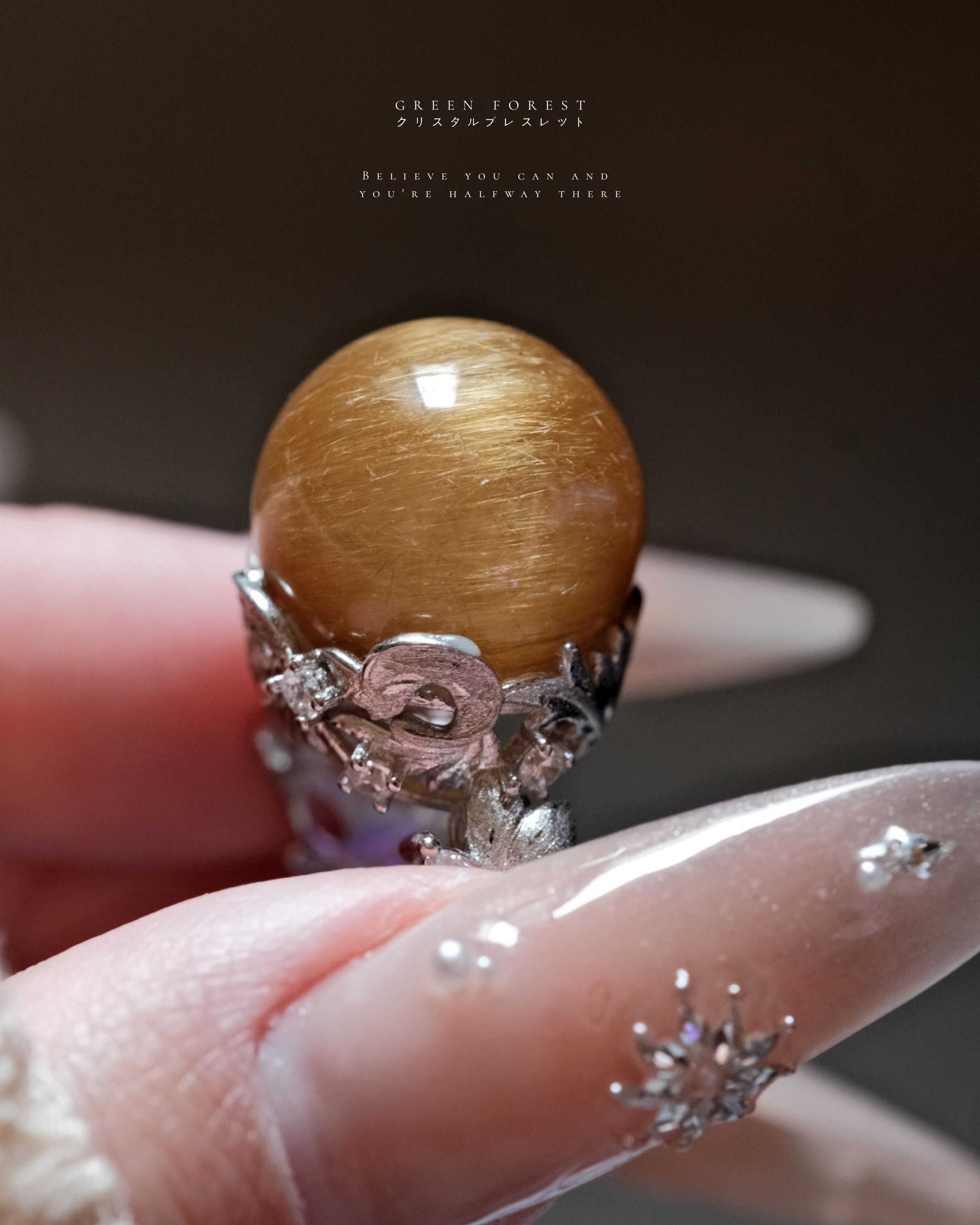 【こがねだま・金髮晶 — 小金球💛】礦物首飾系列