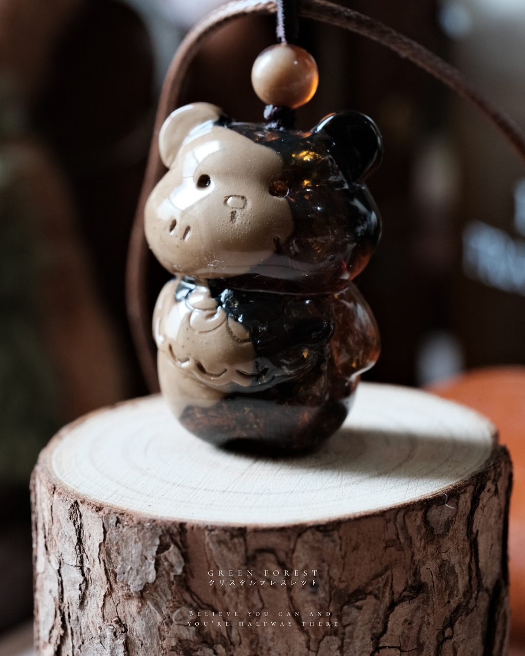 【𝐒𝐩𝐚𝐫𝐤𝐥𝐞 𝐒𝐜𝐚𝐫𝐟・根珀 — 半透爆閃 圍巾熊🐻】文玩系列