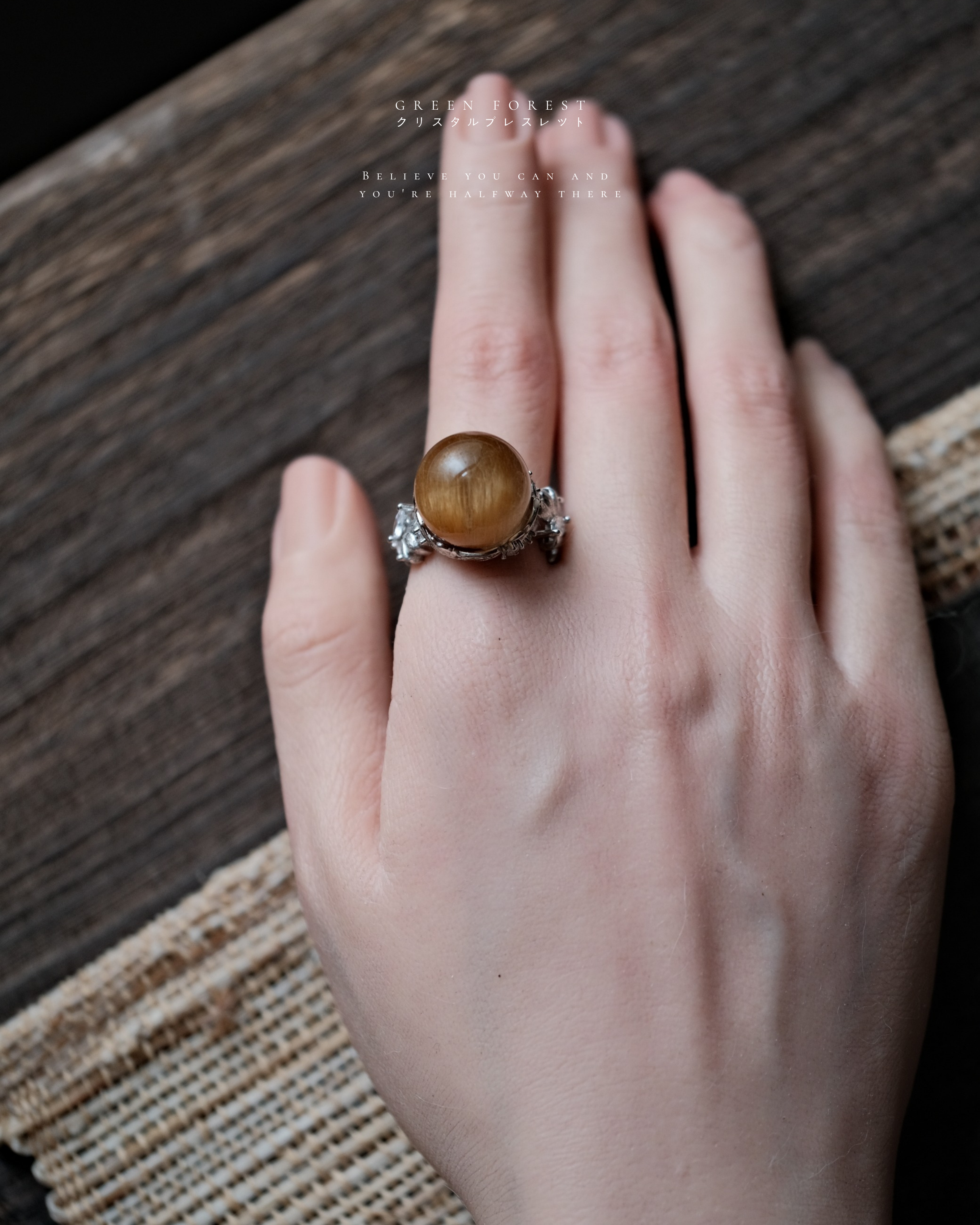 【こがねだま・金髮晶 — 小金球💛】礦物首飾系列